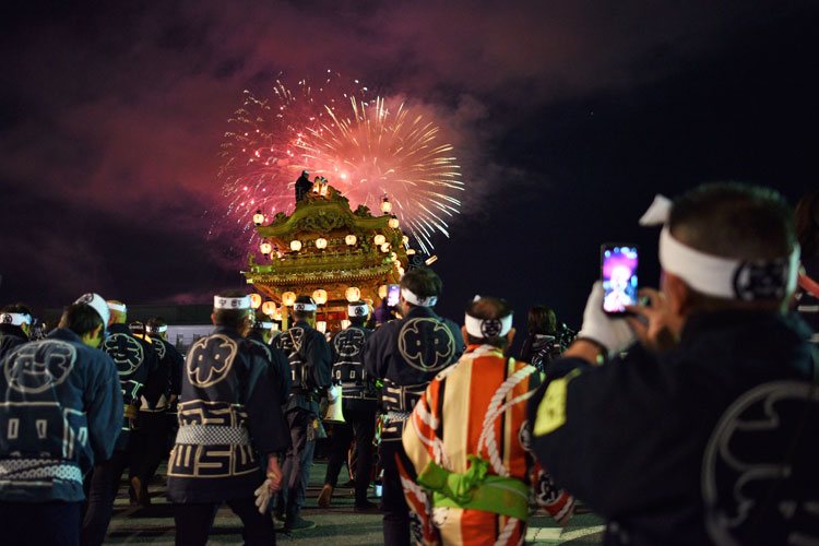 Festival de nuit de Chichibu, prfecture de Saitama  Kanto (Honshu).