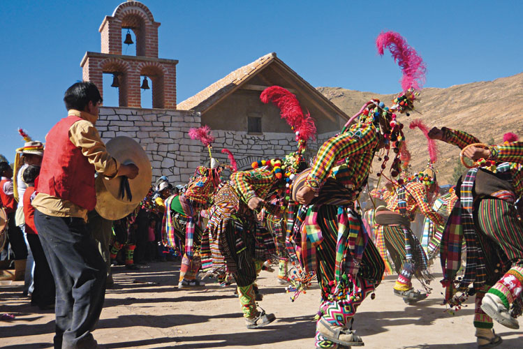 Danse du Tinku (Potos, Bolivie).