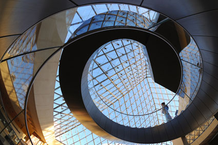 La pyramide du Louvre.