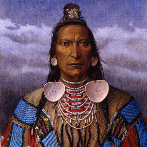 Mountain Crow (1880)  ouest du Montana.
