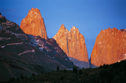 Tours du Paine, parc national Torres del Paine, Patagonie.
