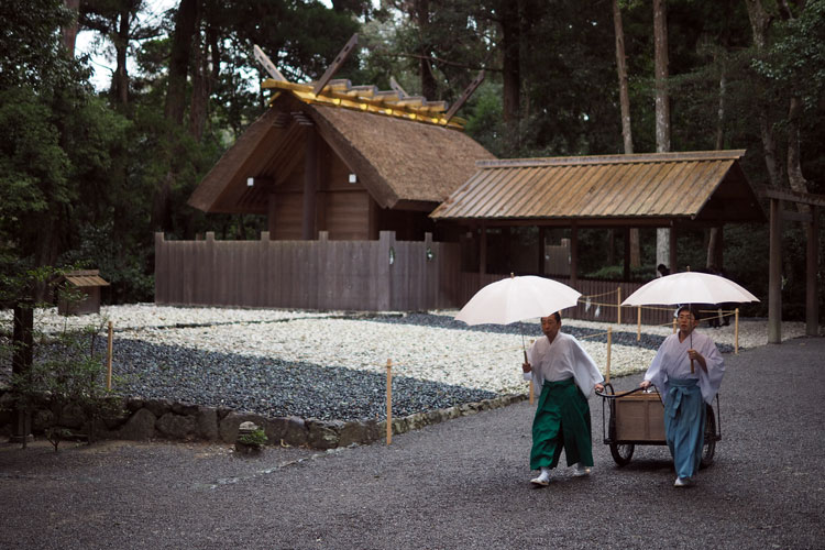 Grands sanctuaires dIse, prfecture de Mie  Kansai (Honshu).