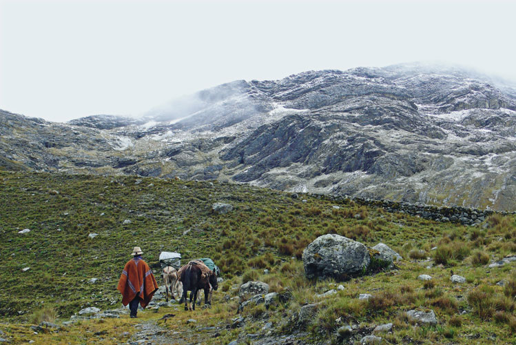 Cordillre Blanche (Ancash, Prou).