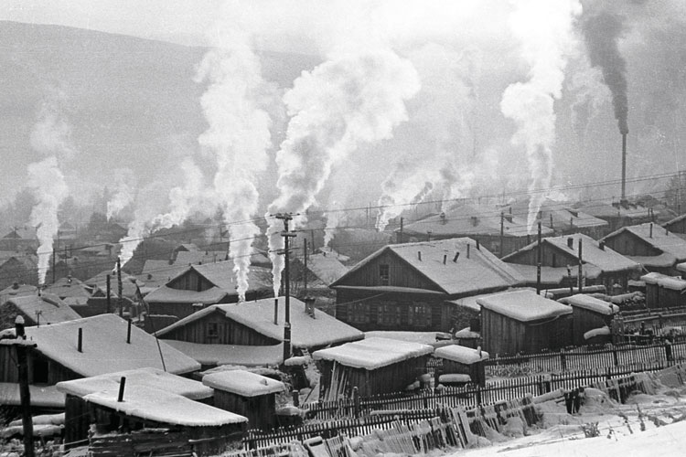 Un village en Sibrie.