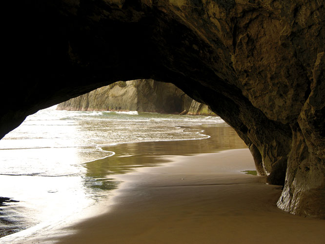 Locan Indien sculpte dans les falaises des arches et des arnes secrtes.