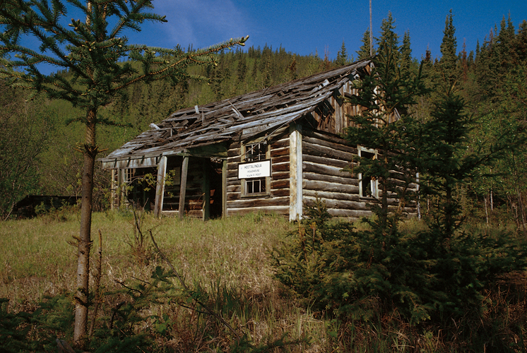 Ancien poste de la <i>Northwest Canadian Mounted Police</i>.