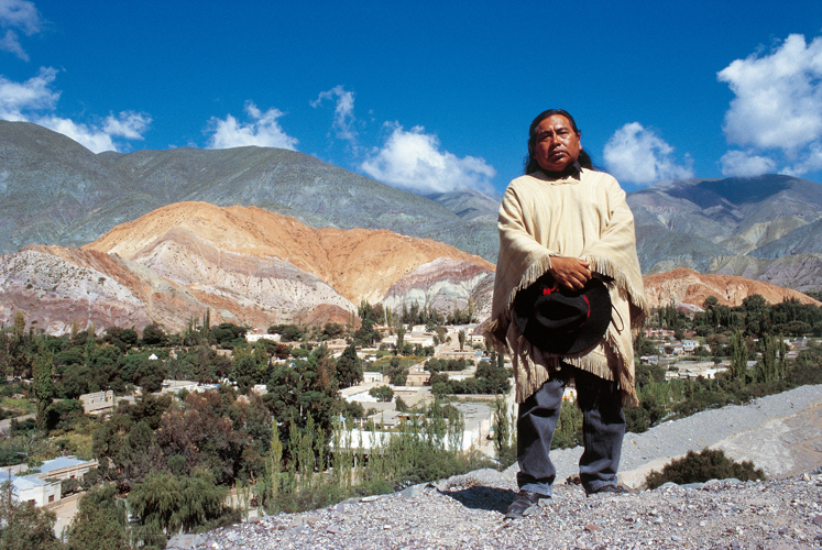 Tomás Lipan, chanteur de <i>zamba</i>, <i>chacarera</i> et <i>coplas</i>, de la vallée de Humahuaca.
